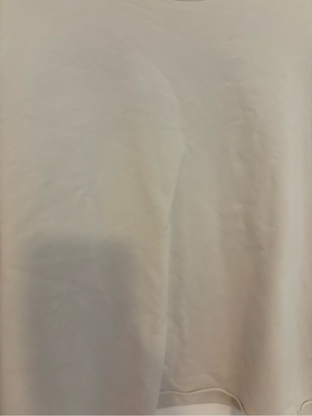 Lululemon LA Pullover Crew Off White Oversized Sweatshirt Size 6 VGUC - Picture 9 of 12
